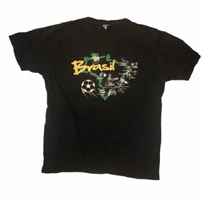 BLACK BRASIL T-SHIRT